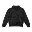 画像1: LAST NEST / leather half zip (1)