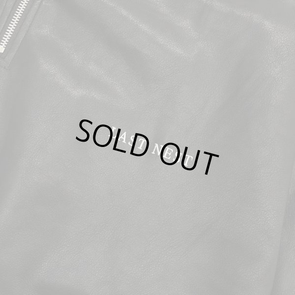 画像4: LAST NEST / leather half zip (4)