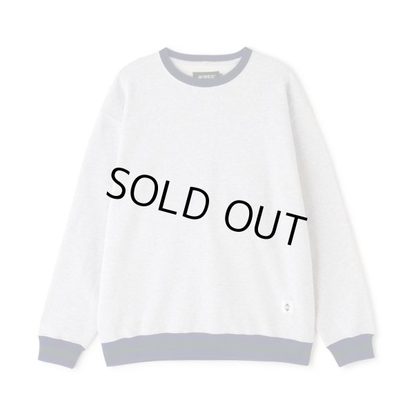 画像2: EXPANSION × AVIREX / circle logo crewneck sweat (2)