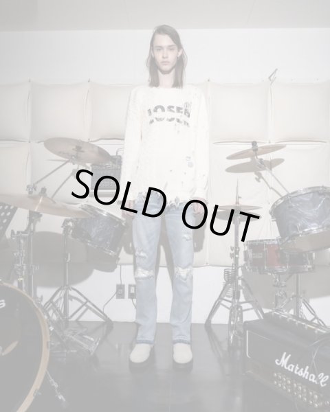 画像2: A GOOD BAD INFLUENCE / loser logo sweater (2)