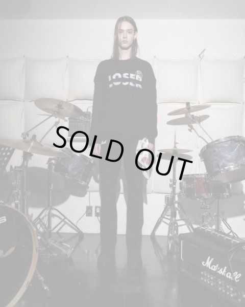 画像2: A GOOD BAD INFLUENCE / loser logo sweater (2)