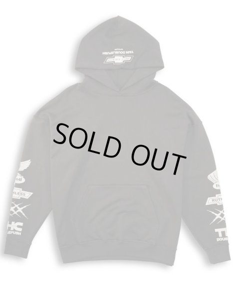 画像3: TAIN DOUBLE PUSH / t cross brushed p/o hoodie (3)
