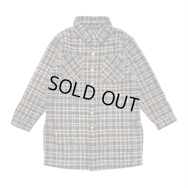 画像1: LAST NEST / flannel over long shirts (1)