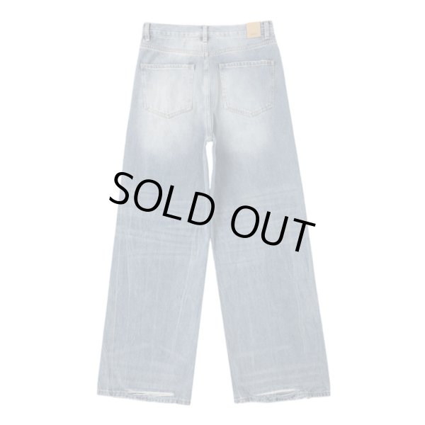 画像2: FOUND / lacy baggy jeans (2)