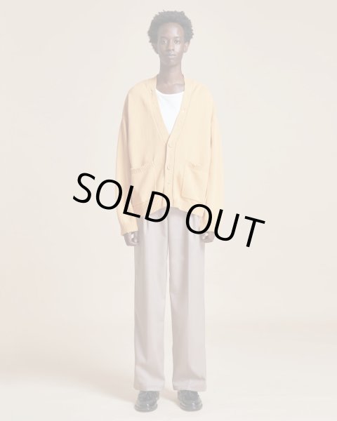 画像5: FOUND / cadmium distressed cardigan (5)