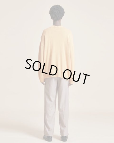 画像7: FOUND / cadmium distressed cardigan (7)