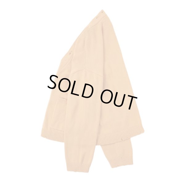 画像3: FOUND / cadmium distressed cardigan (3)