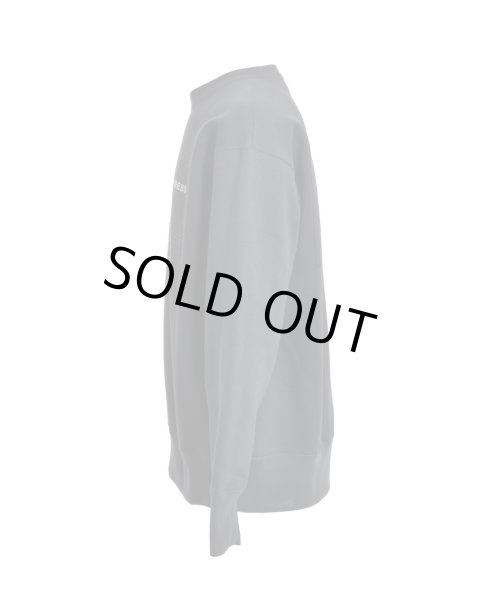 画像3: BREATH / black card crew neck sweat (3)