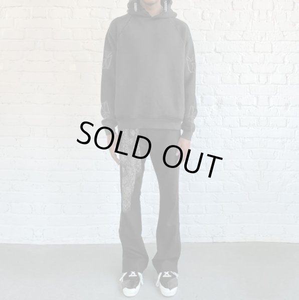 画像4: ASKYURSELF / ays marked repaired hoodie (4)