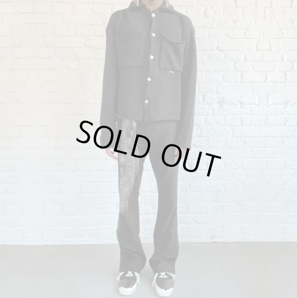 画像4: ASKYURSELF / chunky knit jacket　 (4)