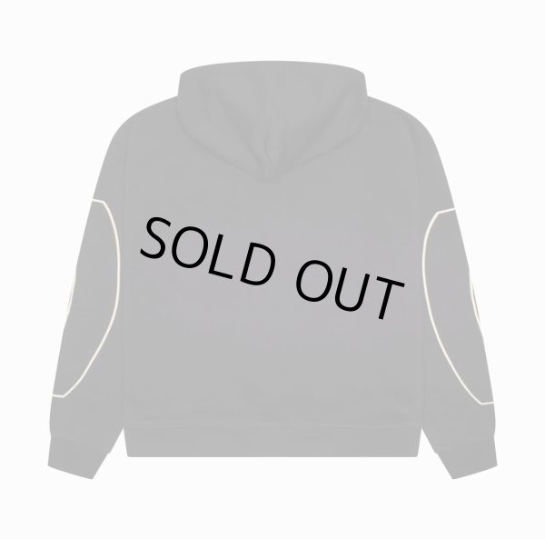 画像2: ASKYURSELF / banned zip hoodie　 (2)