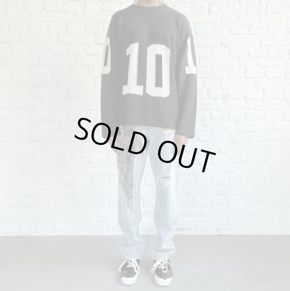 画像3: ASKYURSELF / knit mesh ls jersey　 (3)