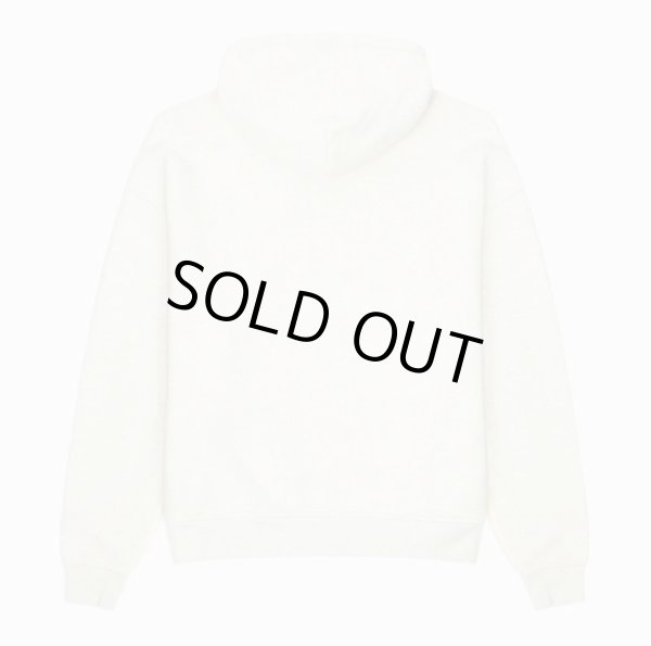 画像2: ASKYURSELF / contrast insert hoodie  (2)