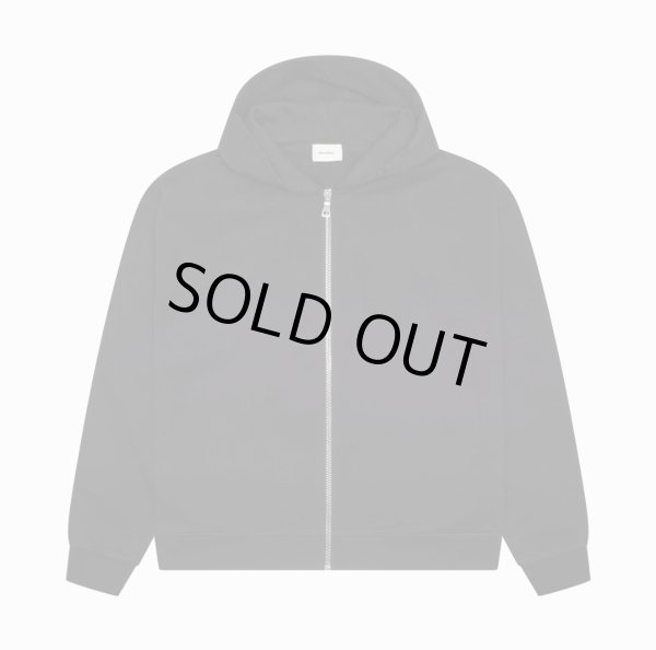 画像2: ASKYURSELF / cross patch zip hoodie　 (2)