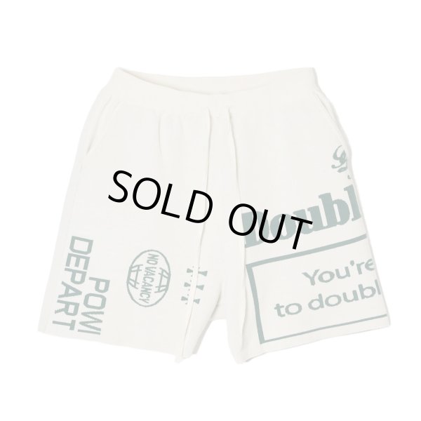 画像1: TAIN DOUBLE PUSH / power department lounge shorts (1)