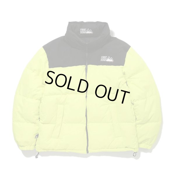 画像1: FIRST DOWN / bubble down jacket microft (1)