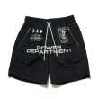 画像1: TAIN DOUBLE PUSH / power department reflect shorts (1)