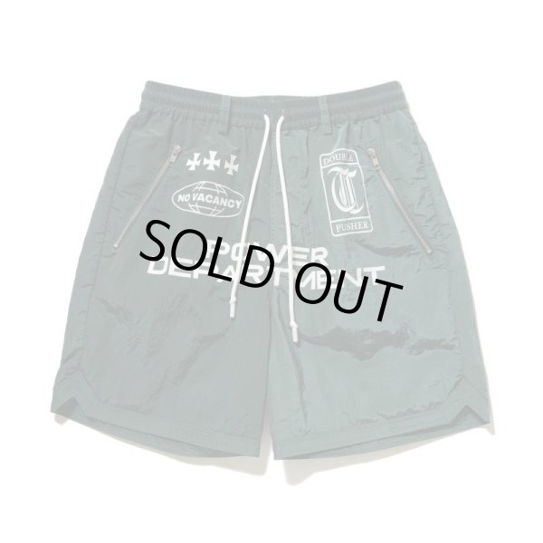 画像1: TAIN DOUBLE PUSH / power department reflect shorts (1)