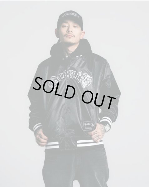 画像7: BREATH / × mitchell&ness satin jacket  (7)