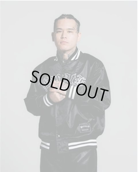 画像6: BREATH / × mitchell&ness satin jacket  (6)