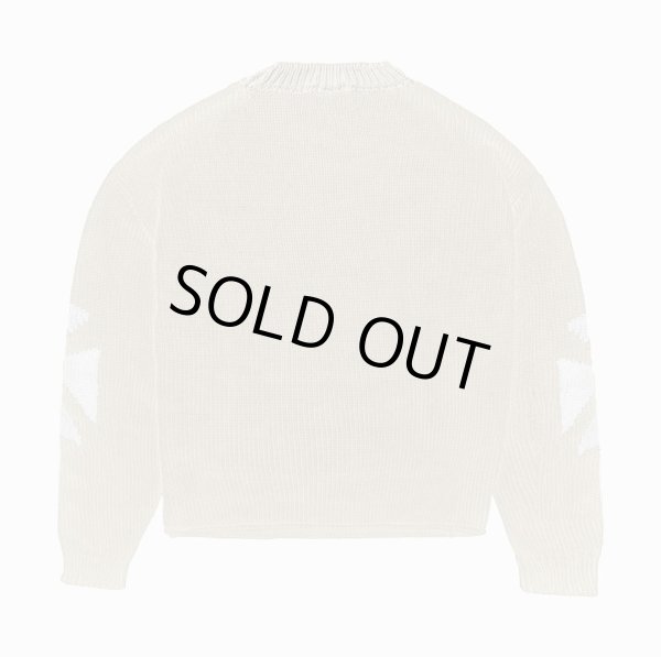 画像2: ASKYURSELF / chunky cross knit  (2)