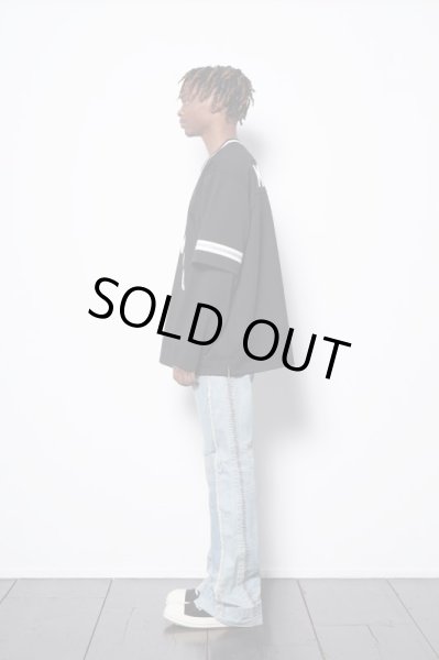 画像5: MLVINCE®︎ / layered l/s football shirt  (5)