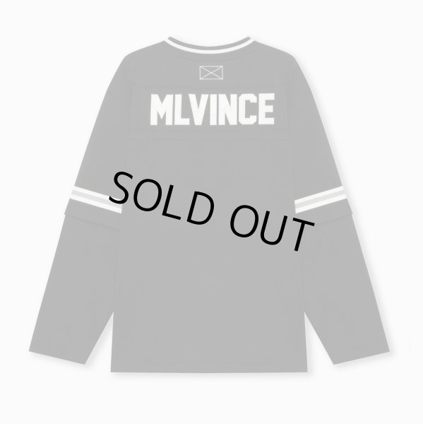 画像2: MLVINCE®︎ / layered l/s football shirt  (2)