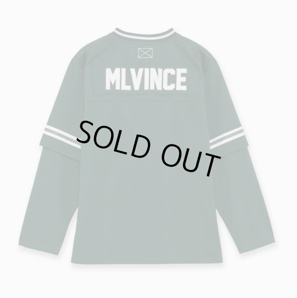 画像2: MLVINCE®︎ / layered l/s football shirt　 (2)