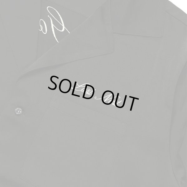 画像3: LAST NEST / satin pajama shirts (3)