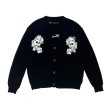 画像1: A GOOD BAD INFLUENCE / skull rose cardigan (1)