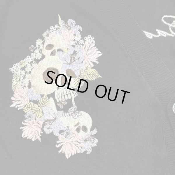 画像3: A GOOD BAD INFLUENCE / skull rose cardigan (3)