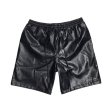 画像1: LAST NEST / leather shorts (1)