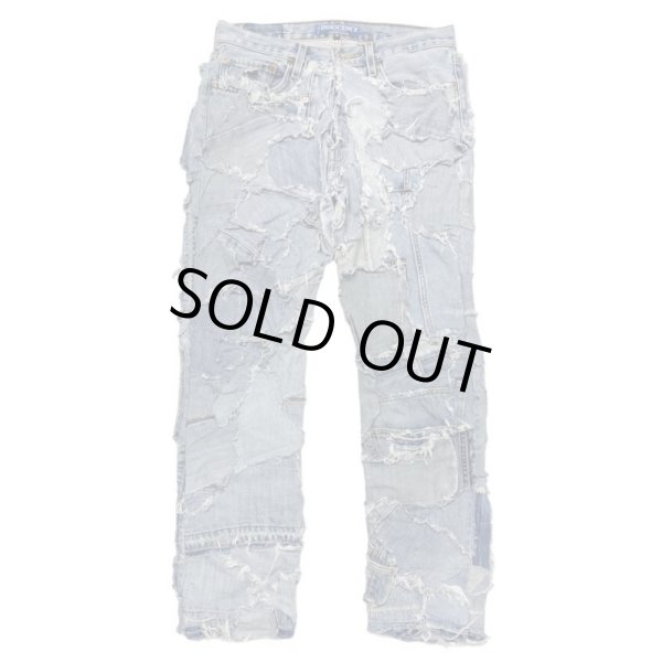 画像1: INNOCENCE / patchwork denim pants (1)