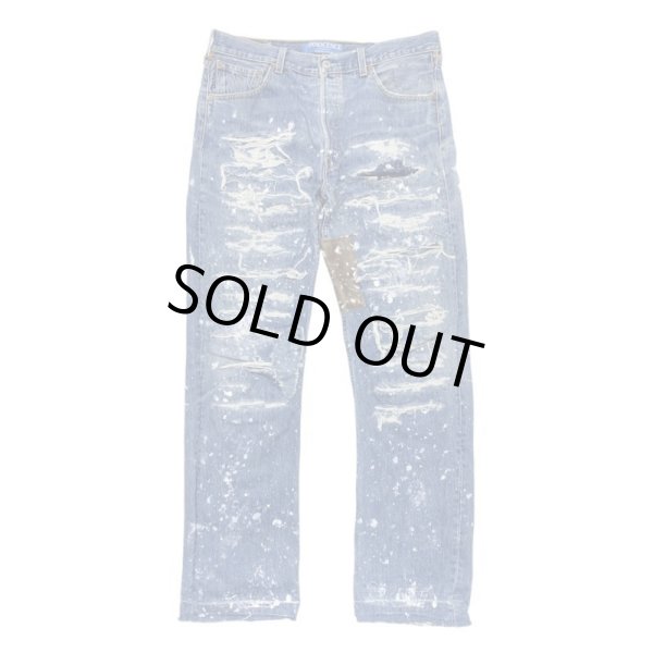 画像1: INNOCENCE / leather denim pants【30％OFF】 (1)