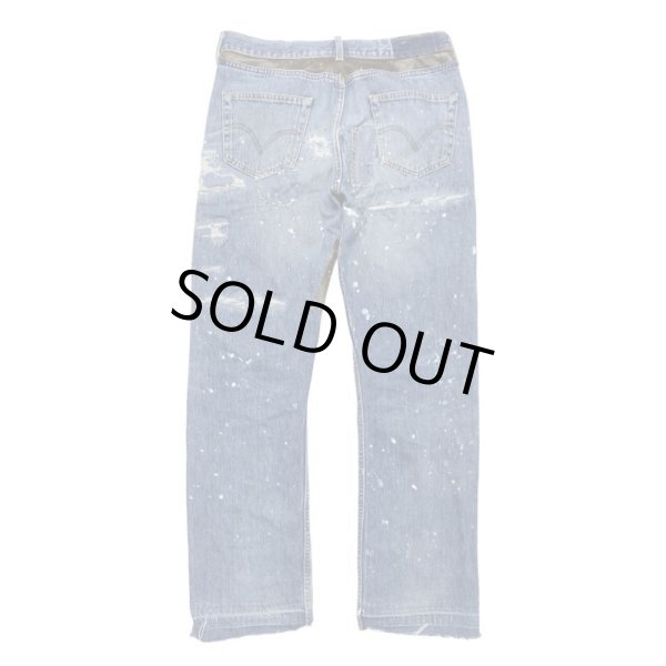 画像2: INNOCENCE / leather denim pants【30％OFF】 (2)