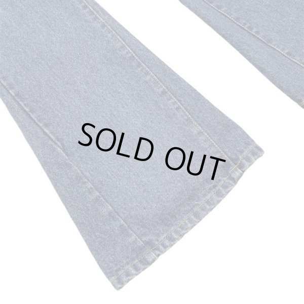 画像4: AUI NITE / indigo blue flare denim pants (4)