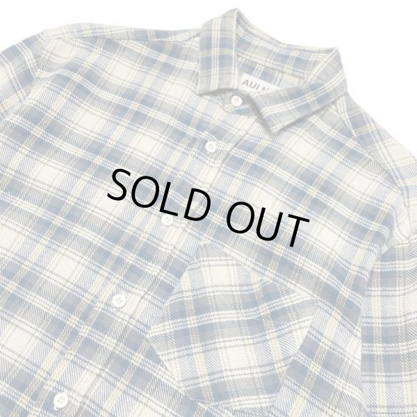 画像3: AUI NITE / side lace check shirt (3)