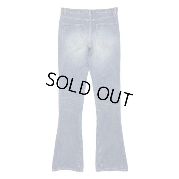 画像2: AUI NITE / indigo blue flare denim pants (2)