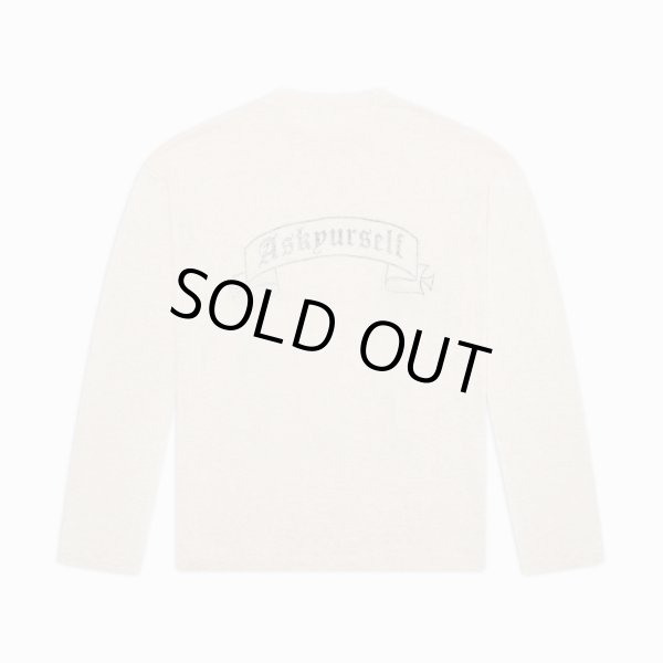 画像2: ASKYURSELF /  football knit jersey l/s tee (2)