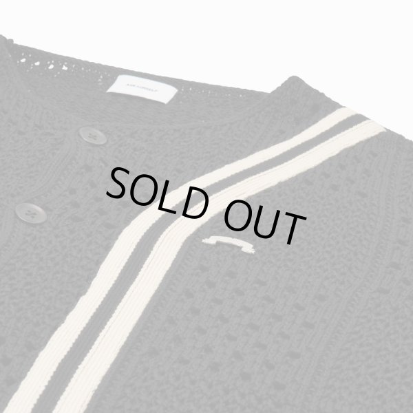 画像2: ASKYURSELF /  banned knit baseball shirt (2)