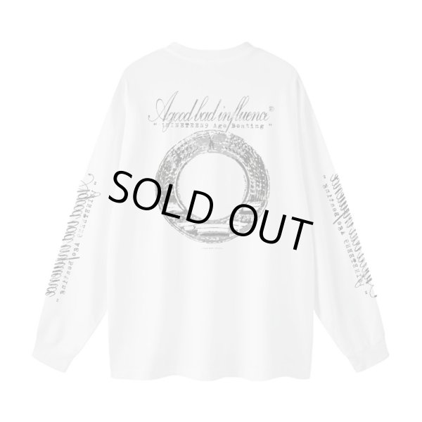 画像2: A GOOD BAD INFLUENCE / nineteen age beating l/s tee (2)