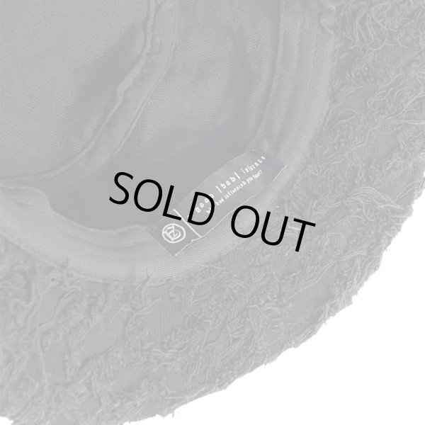 画像4: A GOOD BAD INFLUENCE / distressed denim hat (4)