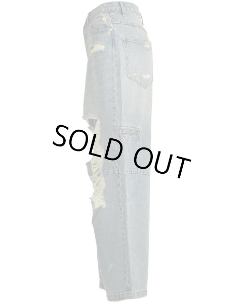 画像2: BREATH / grunge wide denim pants (2)