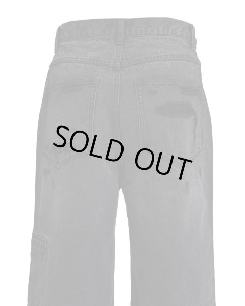 画像5: BREATH / grunge wide denim pants (5)