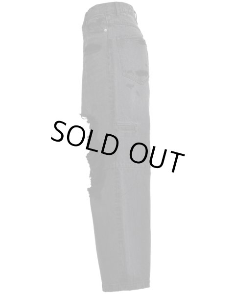 画像2: BREATH / grunge wide denim pants (2)