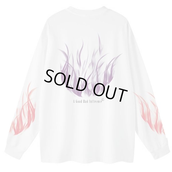 画像2: A GOOD BAD INFLUENCE / fire l/s tee (2)