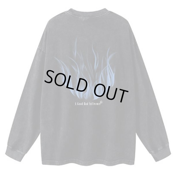 画像2: A GOOD BAD INFLUENCE / fire l/s tee (2)
