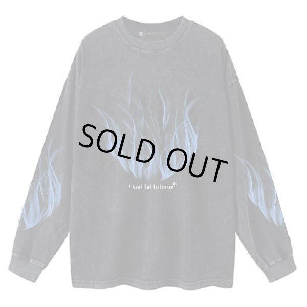 画像1: A GOOD BAD INFLUENCE / fire l/s tee (1)