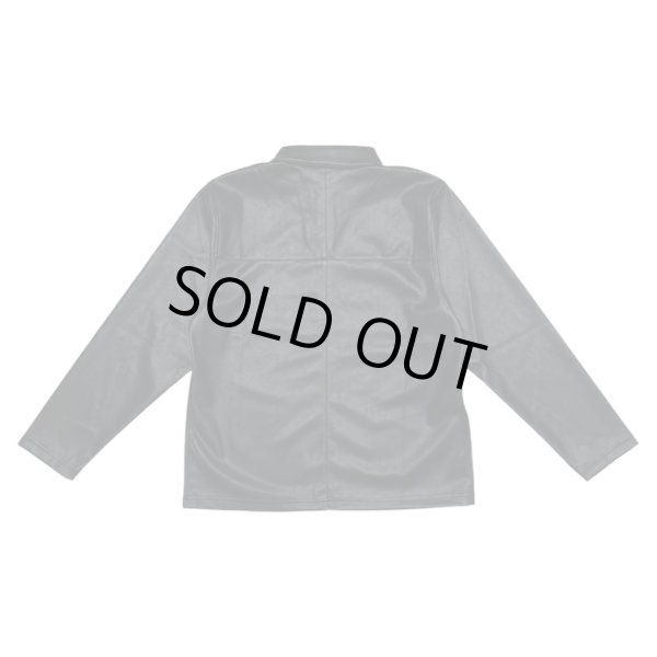 画像2: LAST NEST / leather embroidery polo shirts (2)