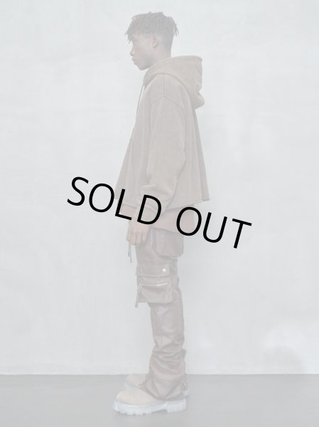 画像4: MLVINCE®︎ / oversized half zip hoodie (4)